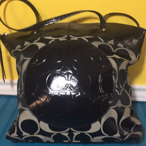 Coach Handbags - Coach Laura Signature Tote Bag